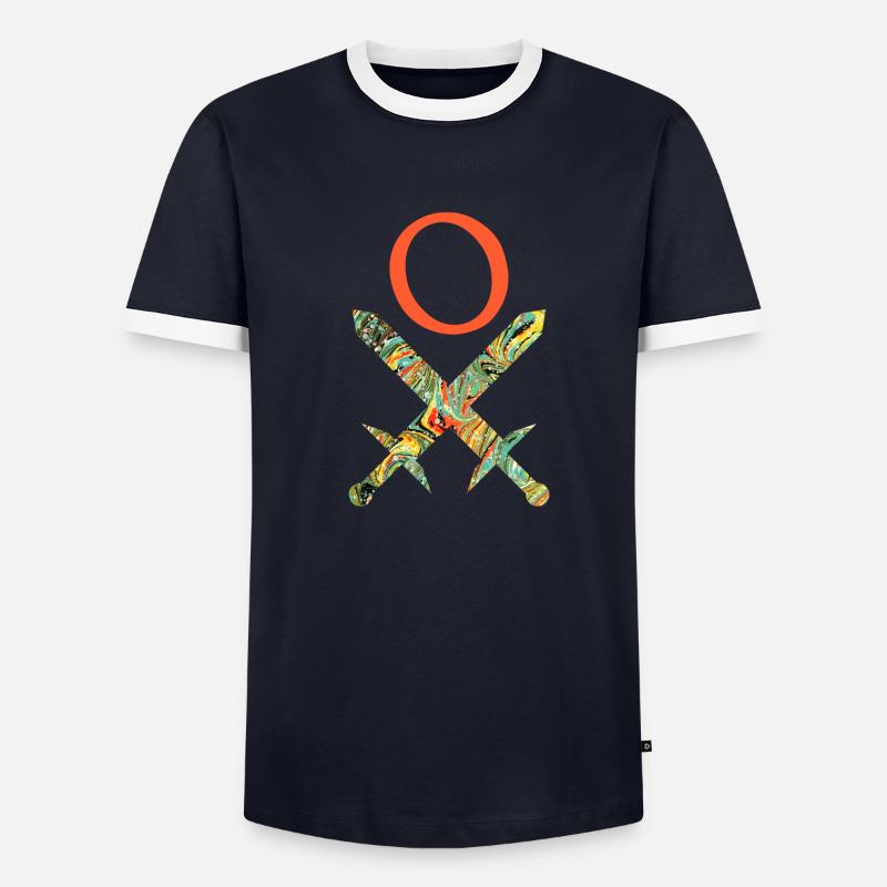 épées croisées e 200 o T-shirt contrasté Homme