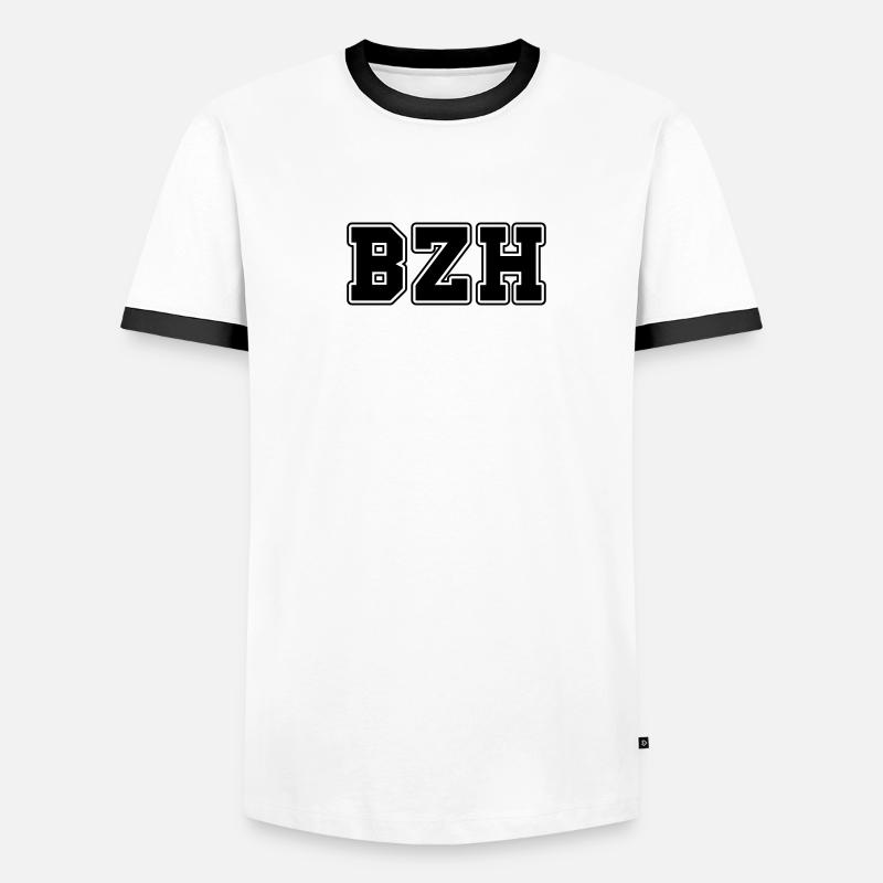 BZH T-shirt contrasté Homme