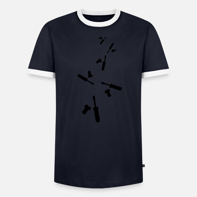 Icône du tournevis T-shirt contrasté Homme