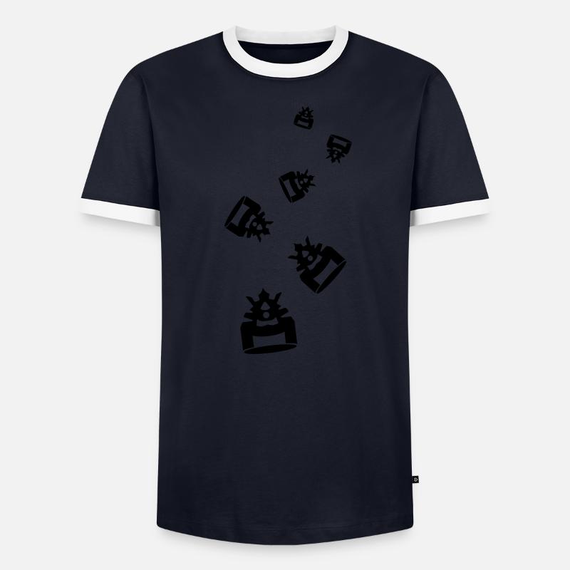 Samurai Helmet Men's Ringer Shirt