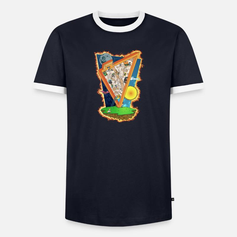 Endless Chase part 2 Men's Ringer Shirt