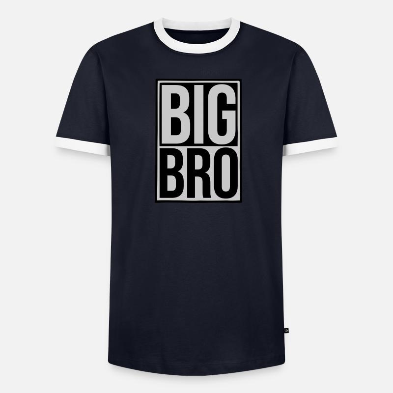 Shield Big Bro Logo T-shirt contrasté Homme