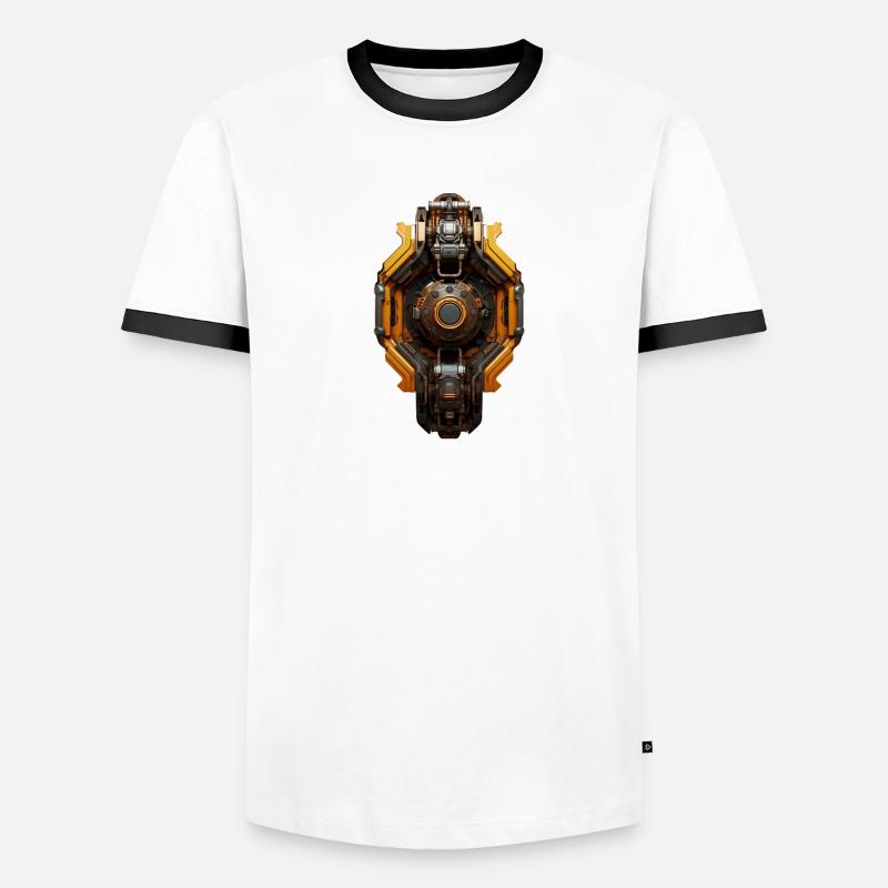 ICH BIN EIN ROBOTER 002 Männer Kontrast-T-Shirt