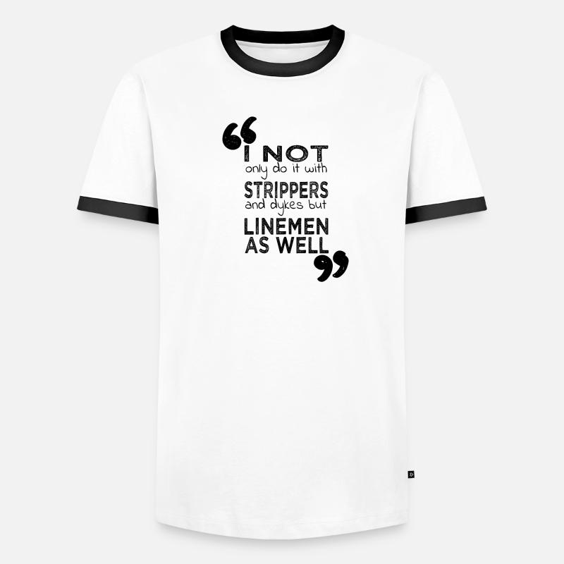 electronics training electrician prop Men's Ringer Shirt