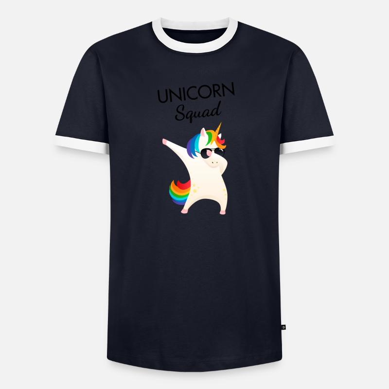 Unicorn Squad Men's Ringer Shirt