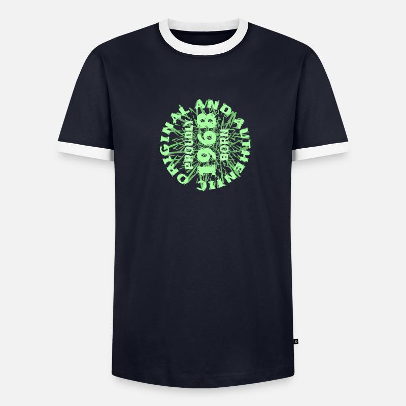 Passe-temps 1968 T-shirt contrasté Homme