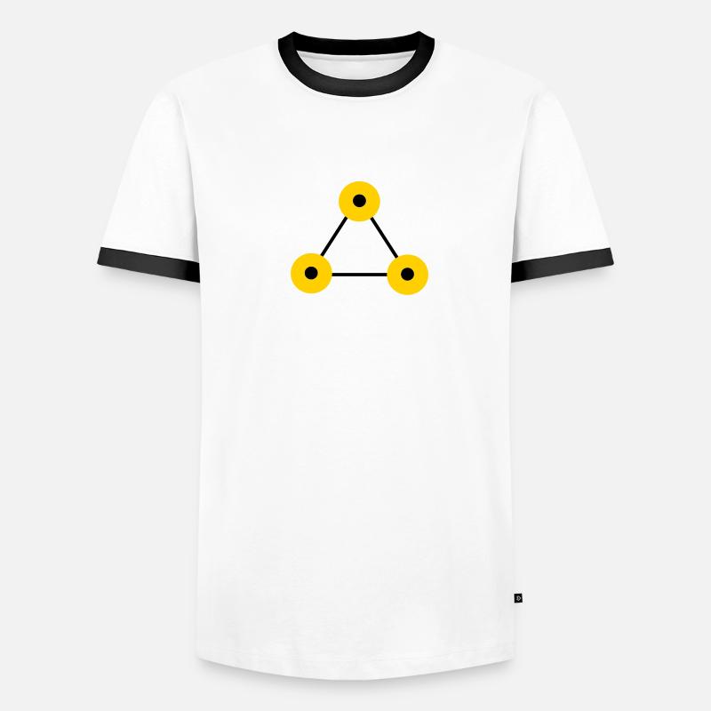 Triangular sign Men's Ringer Shirt