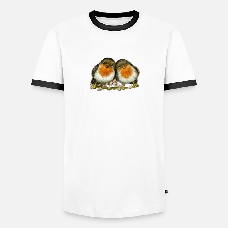 two robins Men's Ringer Shirt