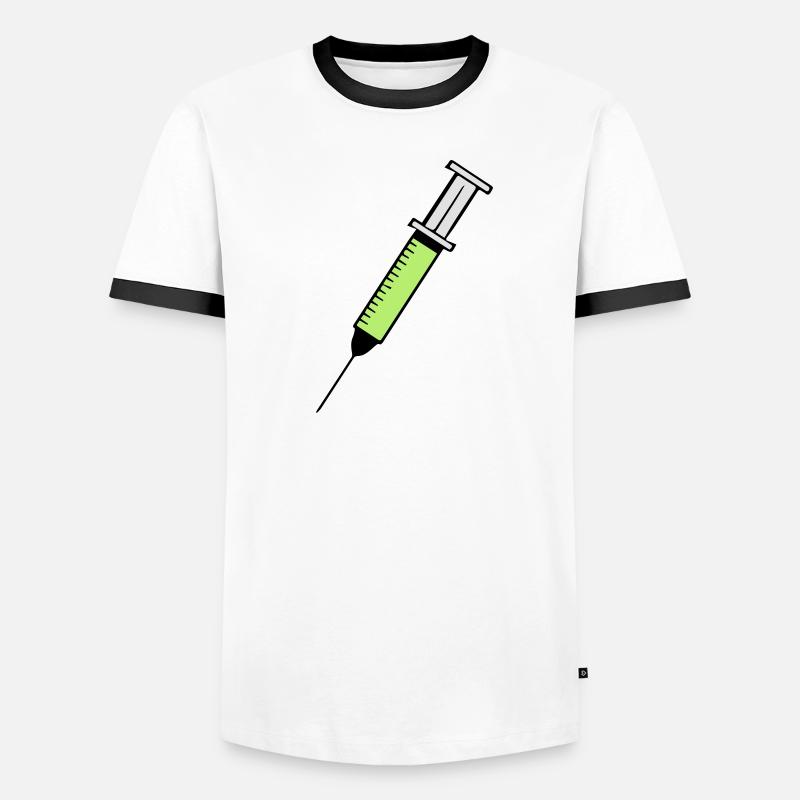 syringe Men's Ringer Shirt