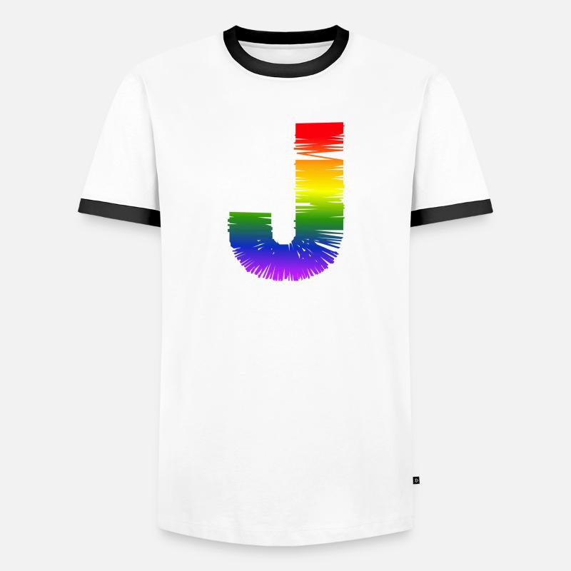 Rainbow J Men's Ringer Shirt