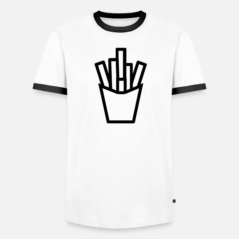 Frites T-shirt contrasté Homme