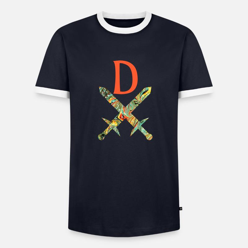 épées croisées e 200 d T-shirt contrasté Homme
