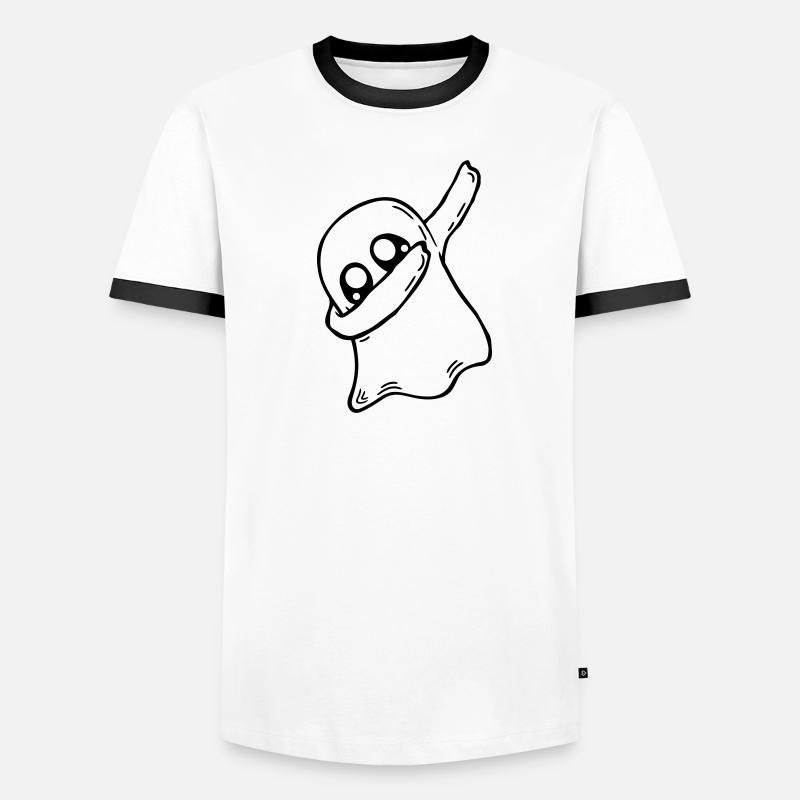 Geist dabbing dab dance T-shirt contrasté Homme