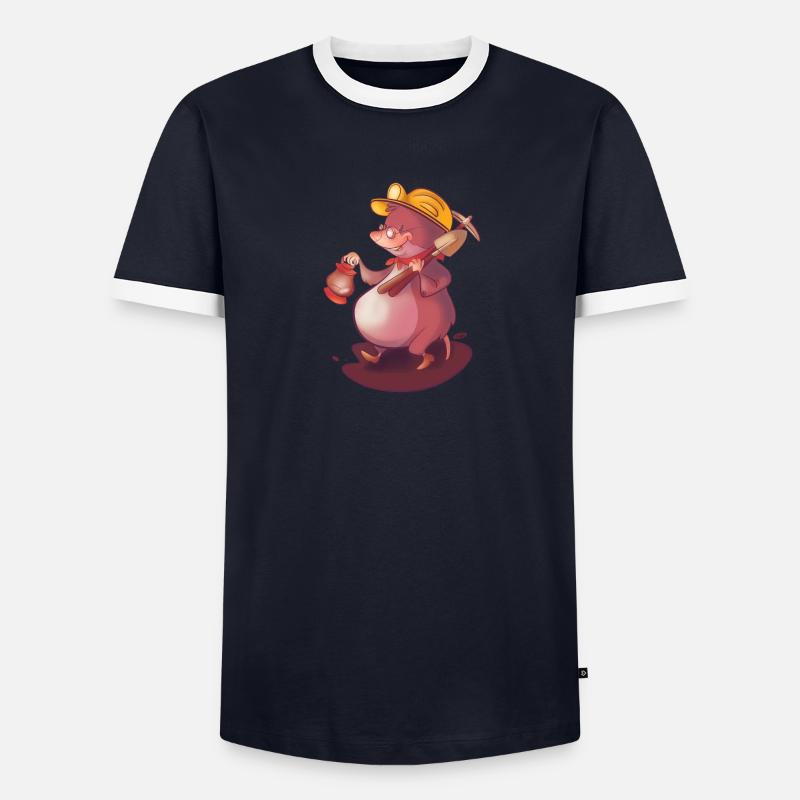 Mole underground Men's Ringer Shirt
