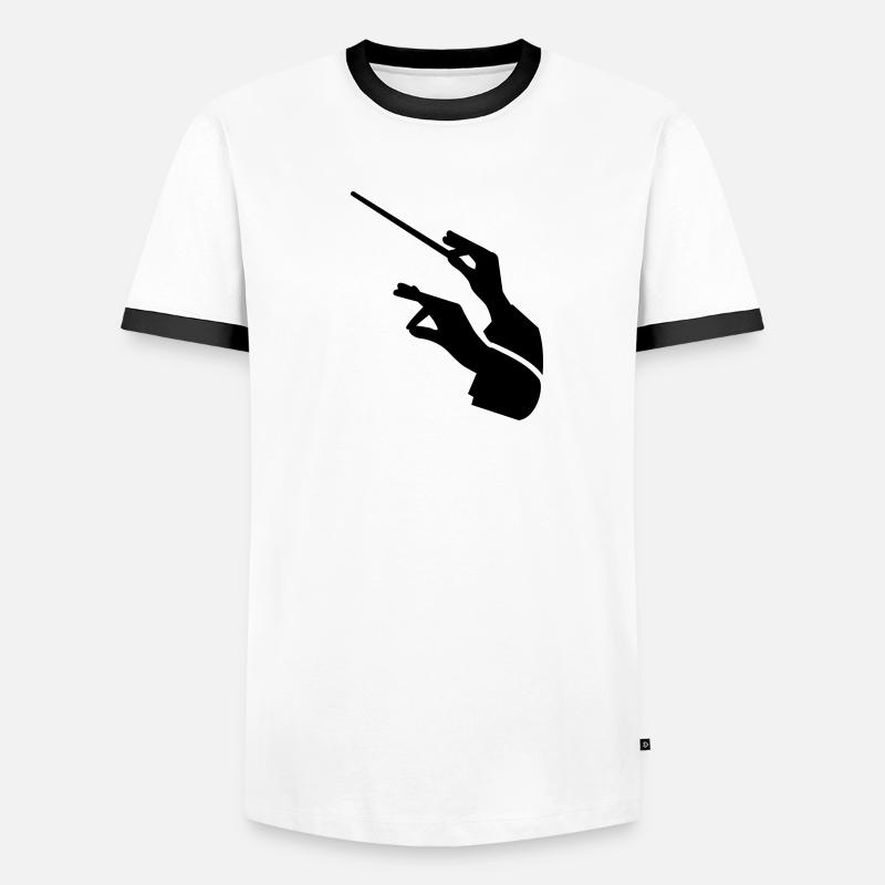 Chef d'orchestre T-shirt contrasté Homme
