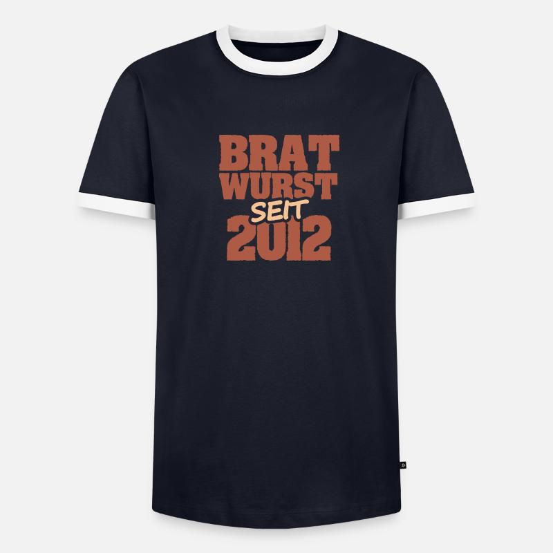 Bratwurst 2012 Men's Ringer Shirt