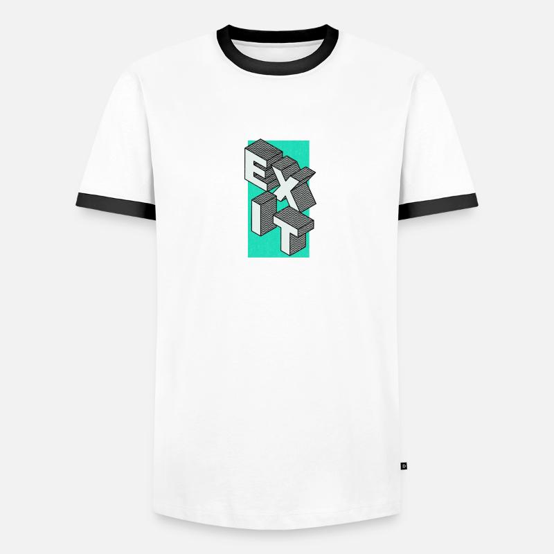 Exit - take the exit - Men's Ringer Shirt - undefined