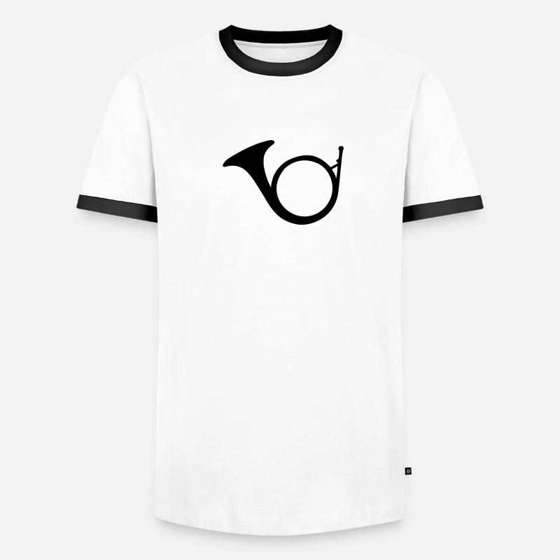 Bugle horn Men's Ringer Shirt