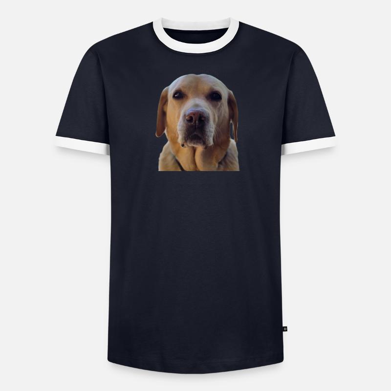 BELLA Männer Kontrast-T-Shirt