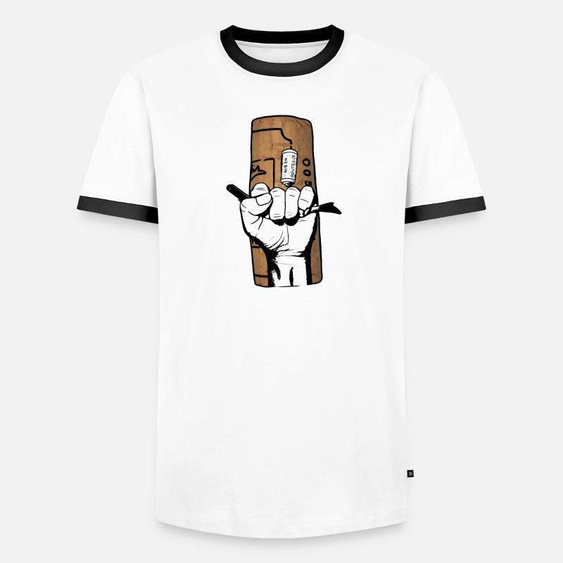 Corkscrew hand Men's Ringer Shirt