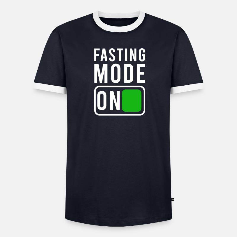 Fasting mode on Ramadan - Men's Ringer Shirt - undefined
