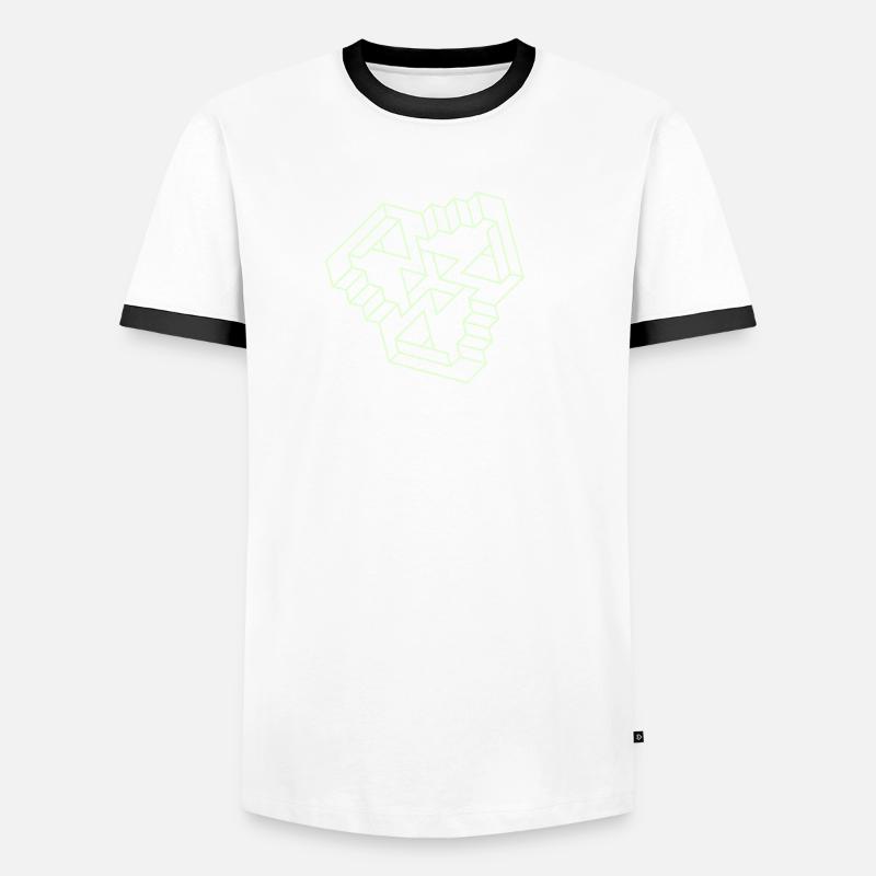 Impossible Figures 77A Men's Ringer Shirt