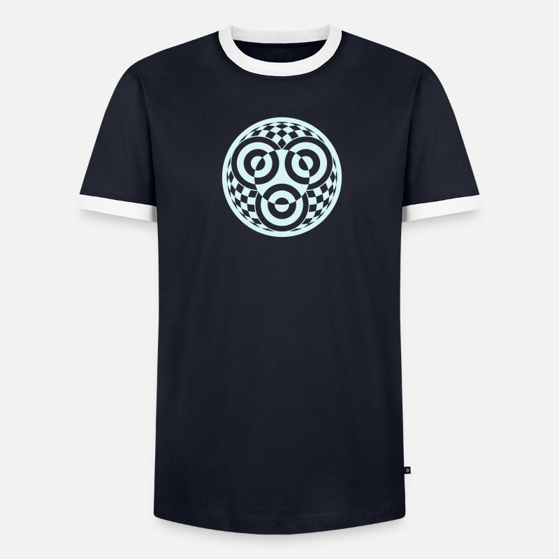 ammersee Männer Kontrast-T-Shirt
