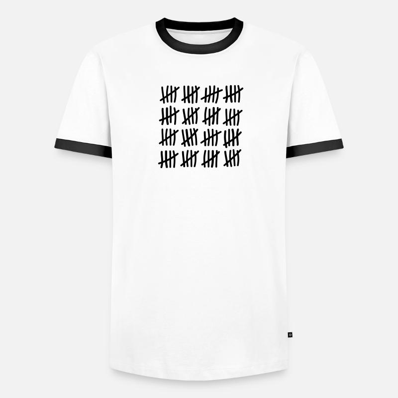 80 Geburtstag Männer Kontrast-T-Shirt