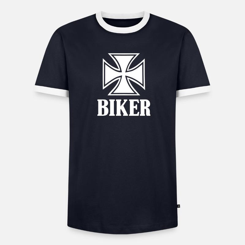 Biker Men's Ringer Shirt