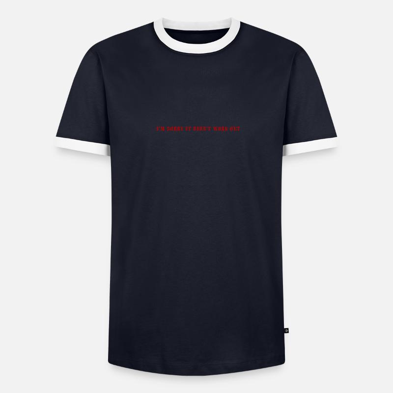 Pardon T-shirt contrasté Homme