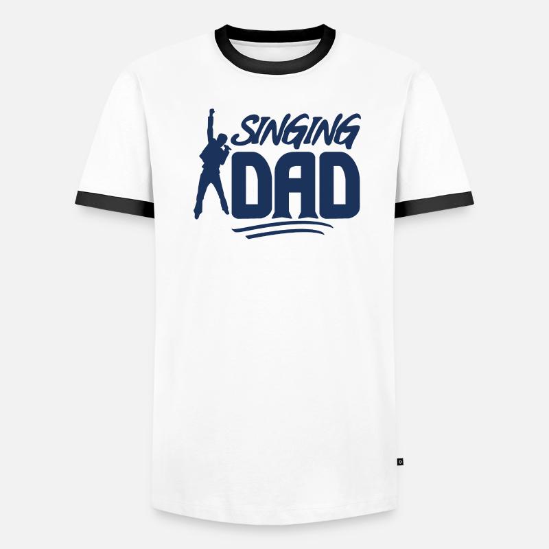 Chanteuse T-shirt contrasté Homme
