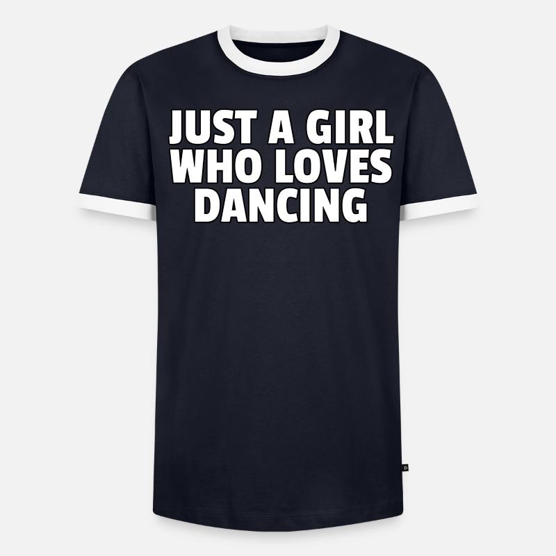 Dancing dance dancer dancer Funny gift Men's Ringer Shirt