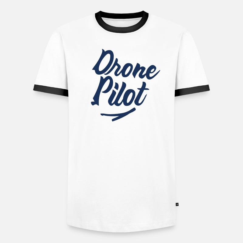 Drones T-shirt contrasté Homme