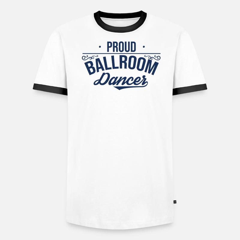 Gesellschaftstanz Gesellschaftstanz Männer Kontrast-T-Shirt