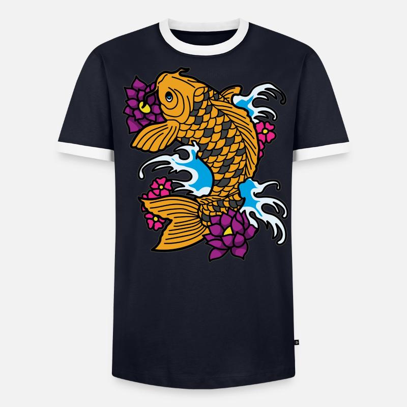 KOI Carp Men's Ringer Shirt