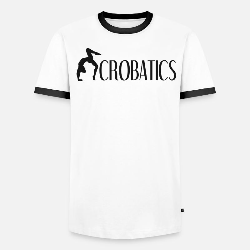 Acrobatics acrobatics saying Men's Ringer Shirt