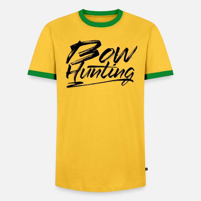 Bogen Bogenjäger Pfeil Bogenschießen Bogenjagd - Männer Kontrast-T-Shirt - undefined