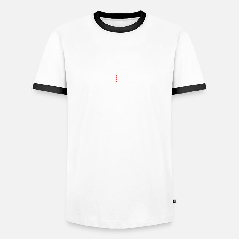 jesus optical illusion Men's Ringer Shirt
