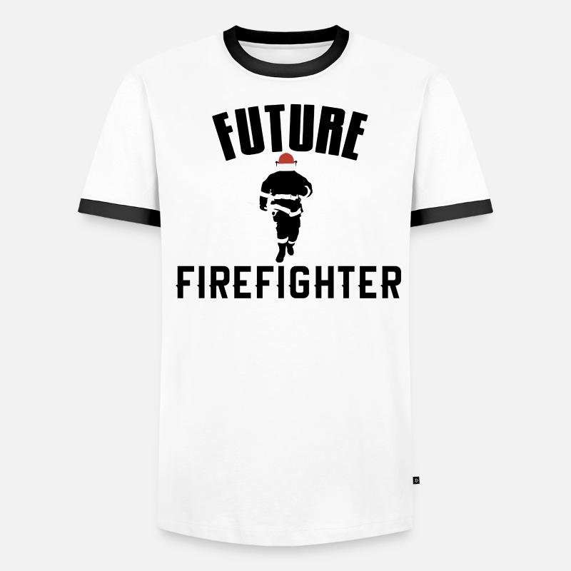 Future Fire Fighter Men's Ringer Shirt