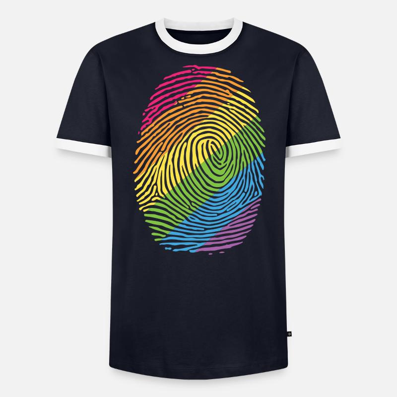 LGBTQ Mindset Männer Kontrast-T-Shirt