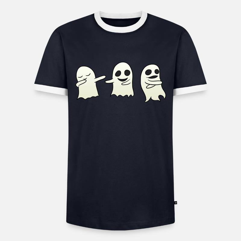 Dancing Ghost T-shirt contrasté Homme