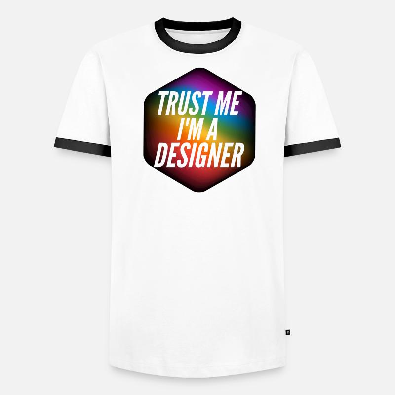 Graphic designer gift Men's Ringer Shirt