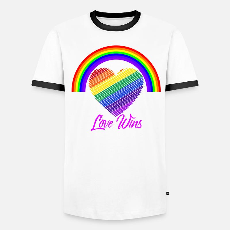 Pride Pride Pride, Designs des Monats Männer Kontrast-T-Shirt