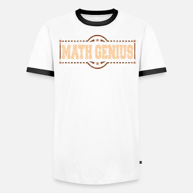 Math math professor math student Men's Ringer Shirt