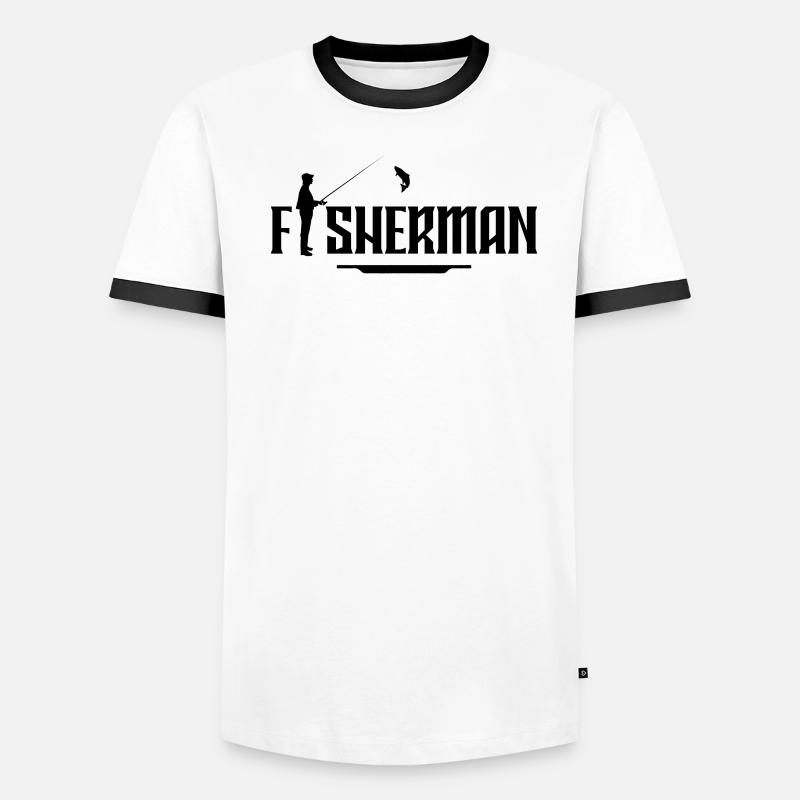 Pêche pêche T-shirt contrasté Homme