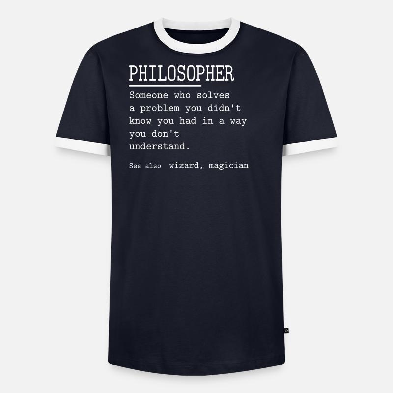 PHILOSOPHE T-shirt contrasté Homme