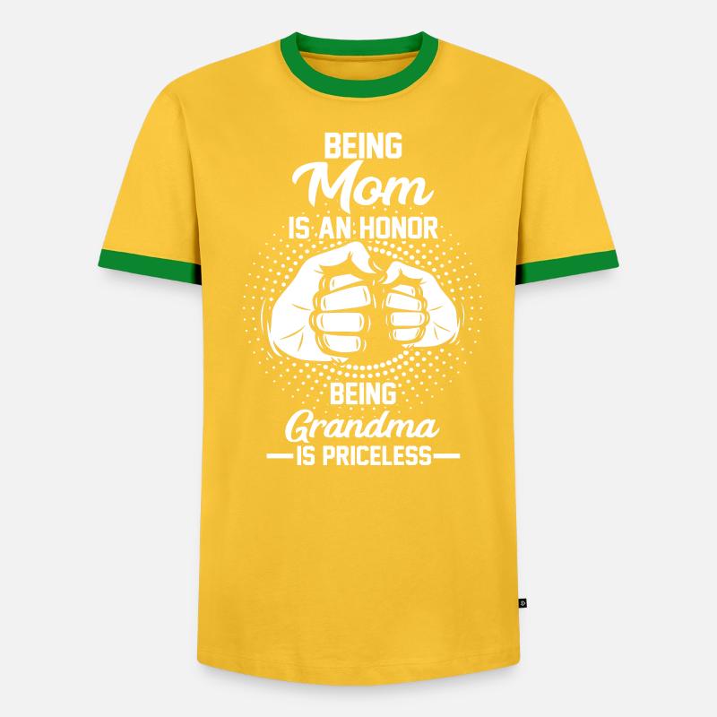 Oma Mama Mutter Großmutter - Männer Kontrast-T-Shirt - undefined