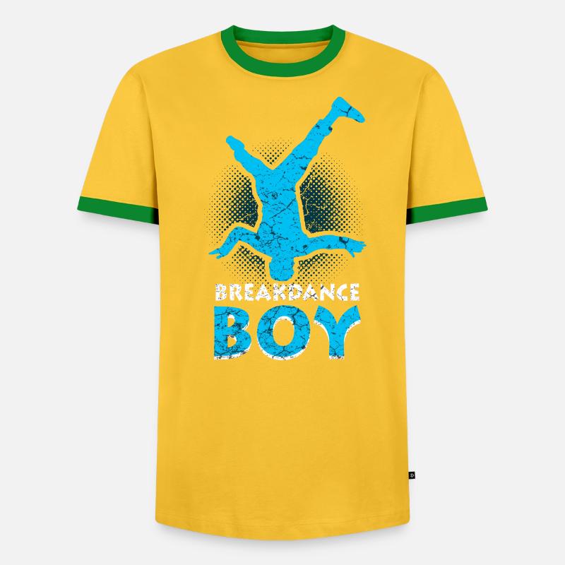 Breakdance Junge Tänzer Breakdancing - Männer Kontrast-T-Shirt - undefined