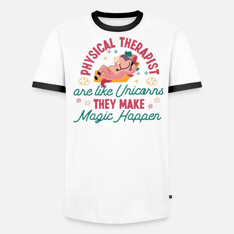 Physical Therapist Therapy T-shirt contrasté Homme