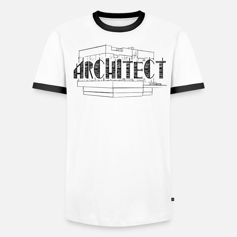 Architecte Métier Architecture Architecte étudiant T-shirt contrasté Homme